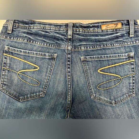 Seven Flare Retro Jeans Size 32 - Picture 3 of 6